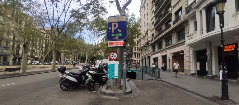 Parking Saba Bamsa Jardinets de Gràcia - Barcelona